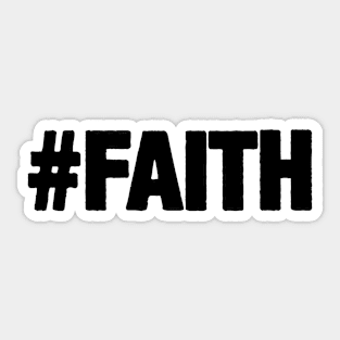 #FAITH Sticker